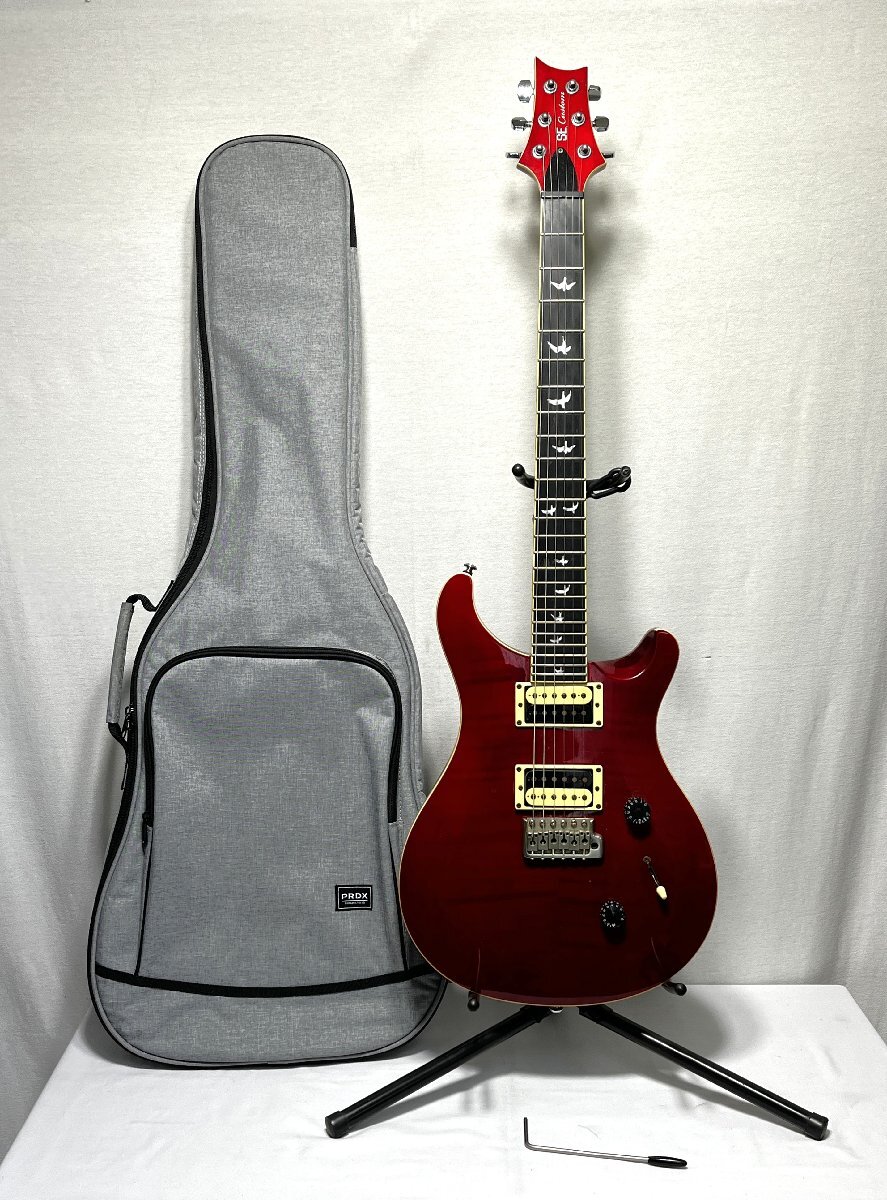 ▽PAUL REED SMITH ポールリードスミス SE Custom エレキギター ジャンク・簡単な音出し確認のみ▽013450拍卖