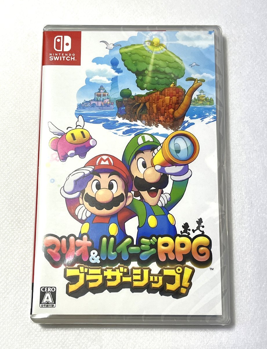 ▽NINTENDO 任天堂 マリオ&ルイージ RPG ブラザーショップ! スイッチソフト 美品▽012258拍卖
