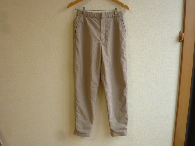 UNIQLO ユニクロ ヒートテックウォームイージーパンツM/ベージュ拍卖