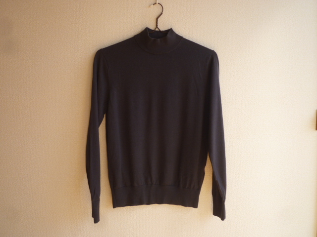 UNIQLO ユニクロ   エクストラファインメリノモックネックセーター M拍卖