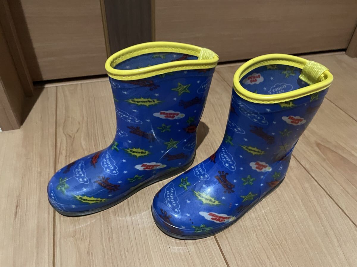 機関車トーマス きかんしゃ トーマス 長靴 キッズ 子供 レインブーツ 16.0センチ 16.0CM EE ブルー拍卖