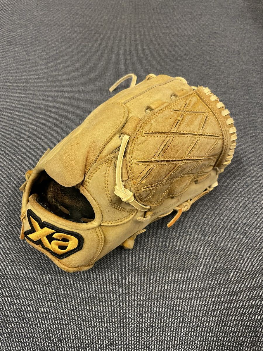 ザナパワー ザナックス 野球 硬式グローブ 一般用 大人 右投げ グラブ 右利き 投手 ピッチャー ベージュ コルク 高校野球対応拍卖