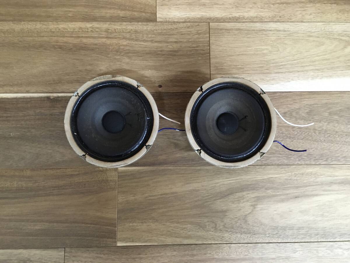 【アルニコ】Pioneer PW-161A(16cmウーファー・8Ω/3W)スピーカーユニット ペア拍卖