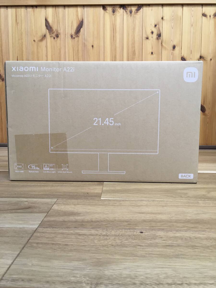 【未開封新品】Xiaomi モニター A22i|21.45インチ FHD VAパネル|低ブルーライト&75Hz対応拍卖
