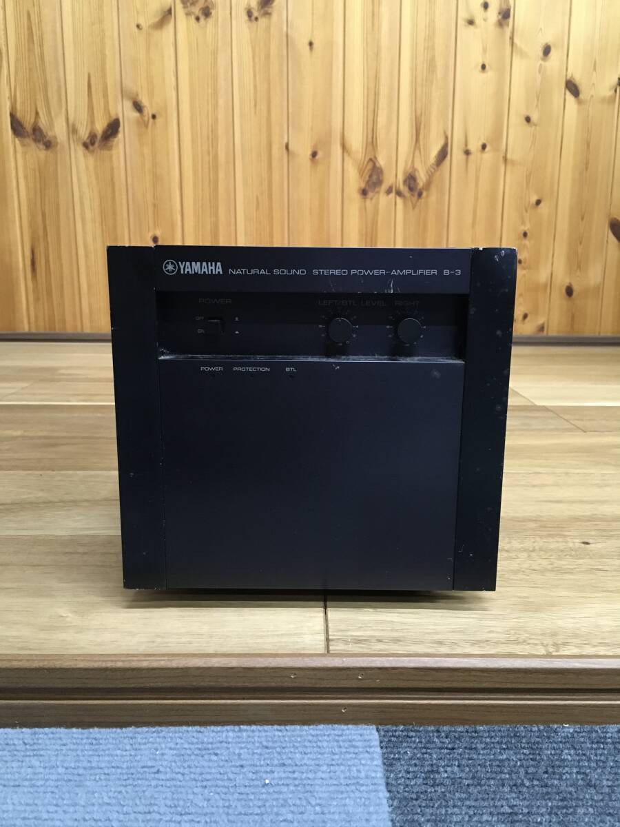 【名機】YAMAHA B-3 パワーアンプ  高音質ヴィンテージ機拍卖