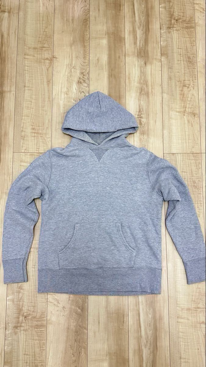 LW LOOPWHEELER ループウィラー スウェット パーカー グレー Sサイズ拍卖