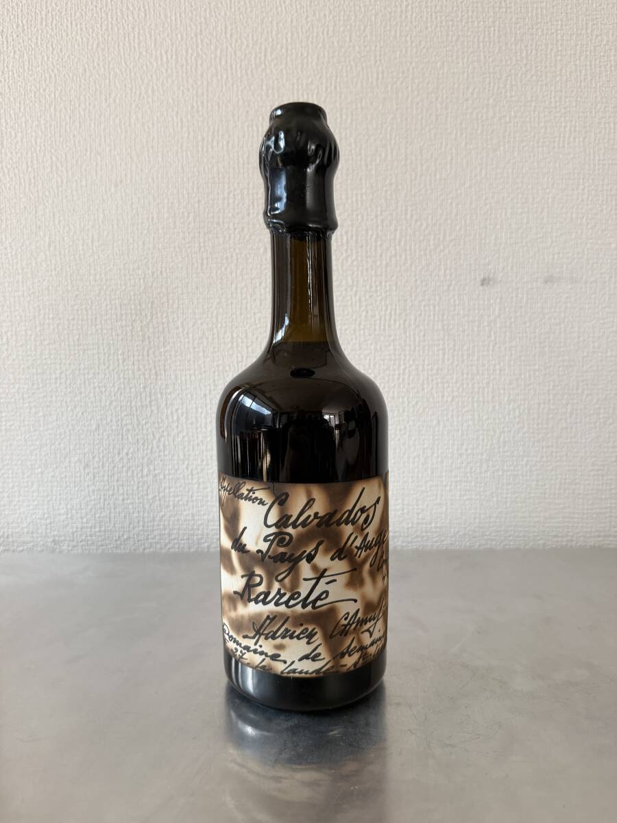 Adrien Camut Calvados du Pays d’Auge “Raret” アドリアン・カミュ ラリーテ 手書きラベル拍卖