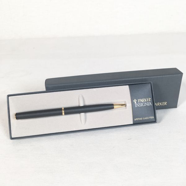 【美品/試し書き済】PARKER INSIGNIA LIFETIME GUARANTEED パーカー インシグニア ボールペン拍卖