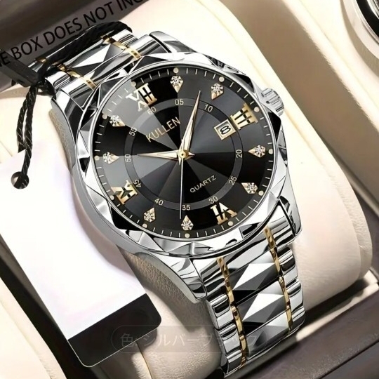 1円スタート!新品!メンズウォッチ! 毎日1円開催中!拍卖