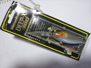 【定形外郵便】「即決有」 メガバス ディープーX300 新古品 未使用8Q ケースによれあり拍卖
