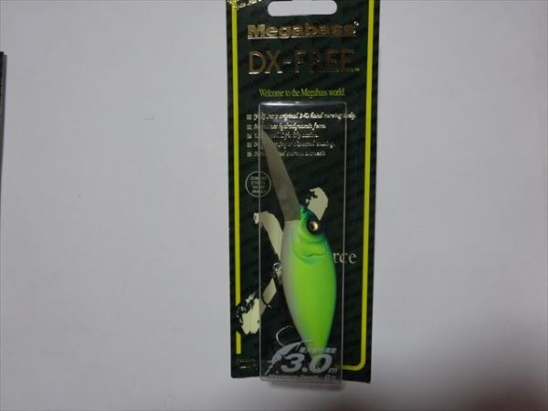【定形外郵便】「即決有」 メガバス DX-FREE 新古品 未使用9O クランクベイト拍卖