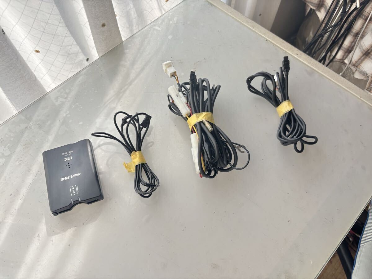訳あり 通電OK HCE-B033 アンテナ分離型 ETC アルパイン拍卖