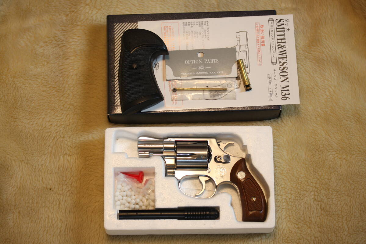 タナカワークス製 Smith&Wesson M60 チーフスペシャル version2.1 プチカスタム 豪華おまけつき!! 美品拍卖