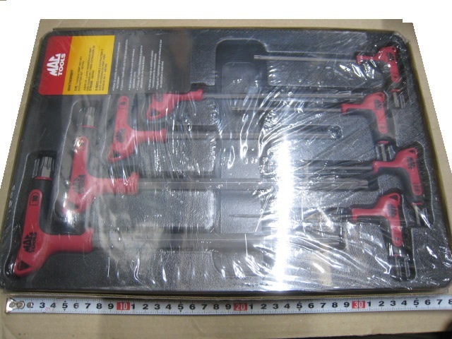 ◆◆MAC TOOLs マックツール アドバンスドヘックスTハンドルセット 8PC 未使用拍卖