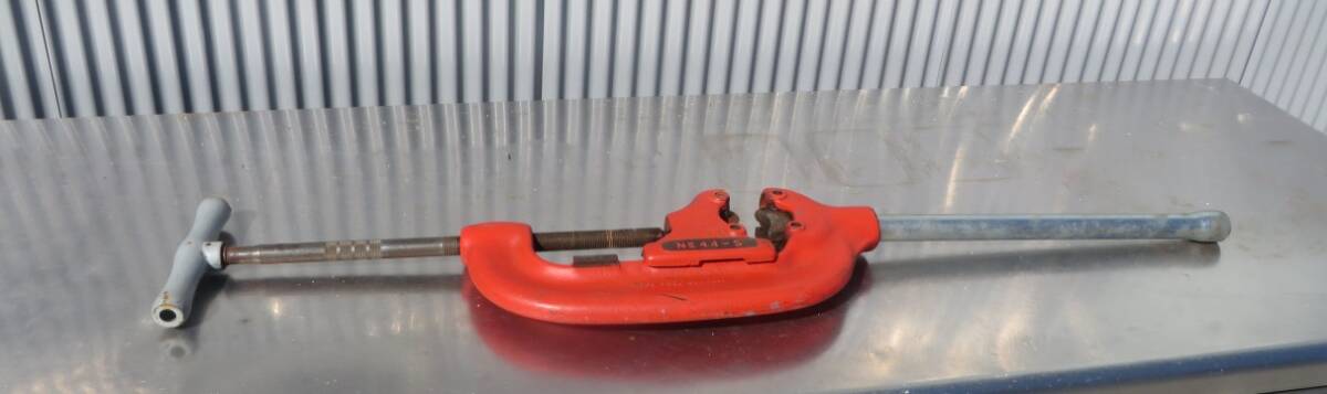 X-735■RIDGID No.44-S パイプカッター 4枚刃 カッター 配管作業 工具 切断機 ハンドツール 手動 配管 配管カッター拍卖