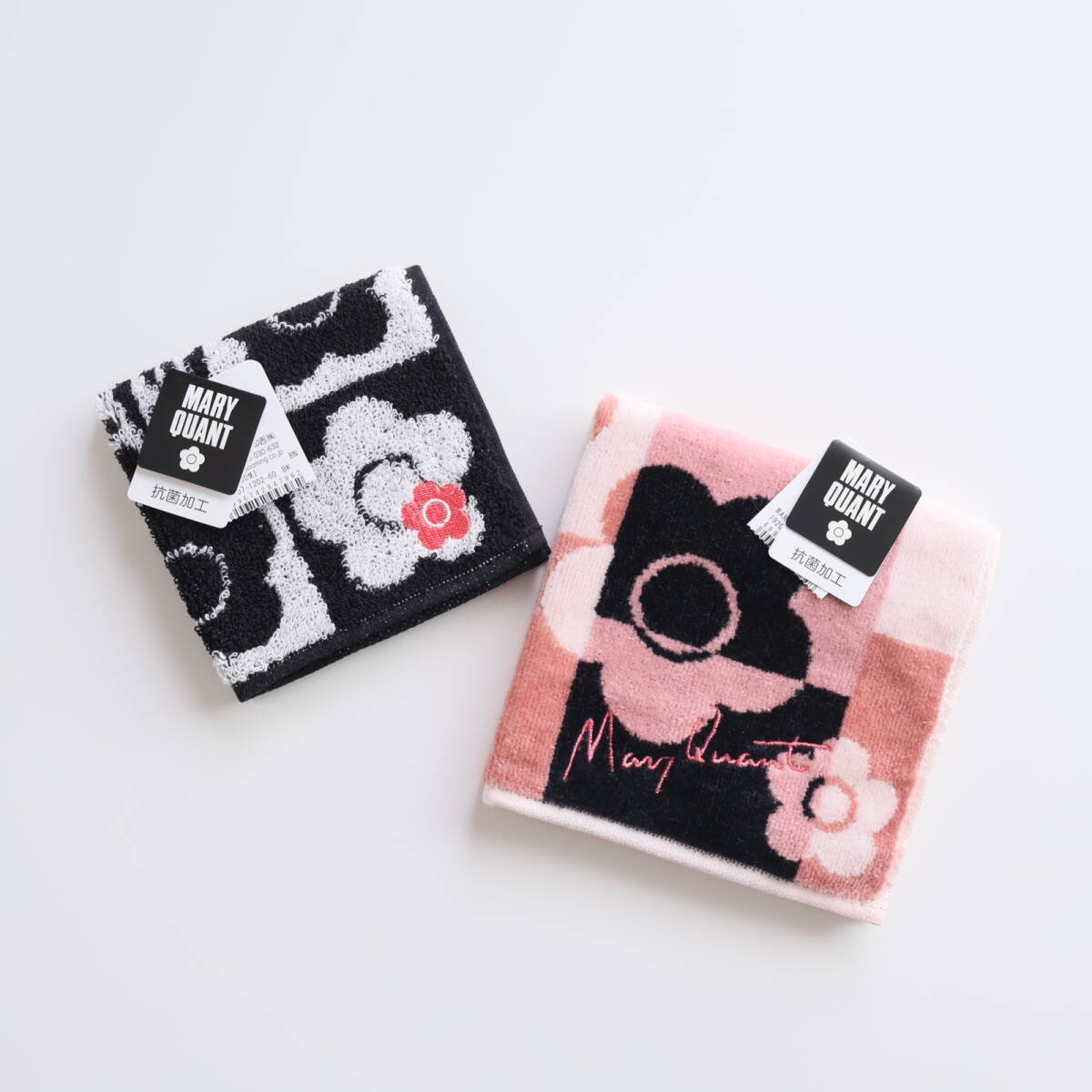 ■未使用 MARY QUANT マリークワント タオルハンカチ 2枚■拍卖