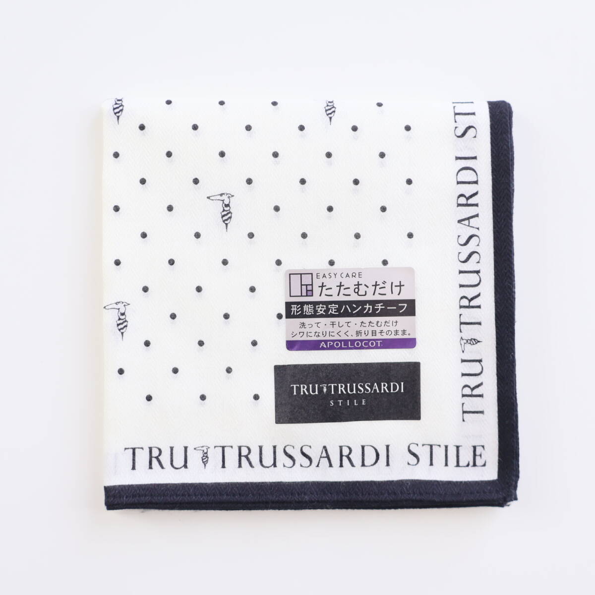 ■未使用 TRU TRUSSARDI STILE トゥルー トラサルディ スティーレ ハンカチ■拍卖