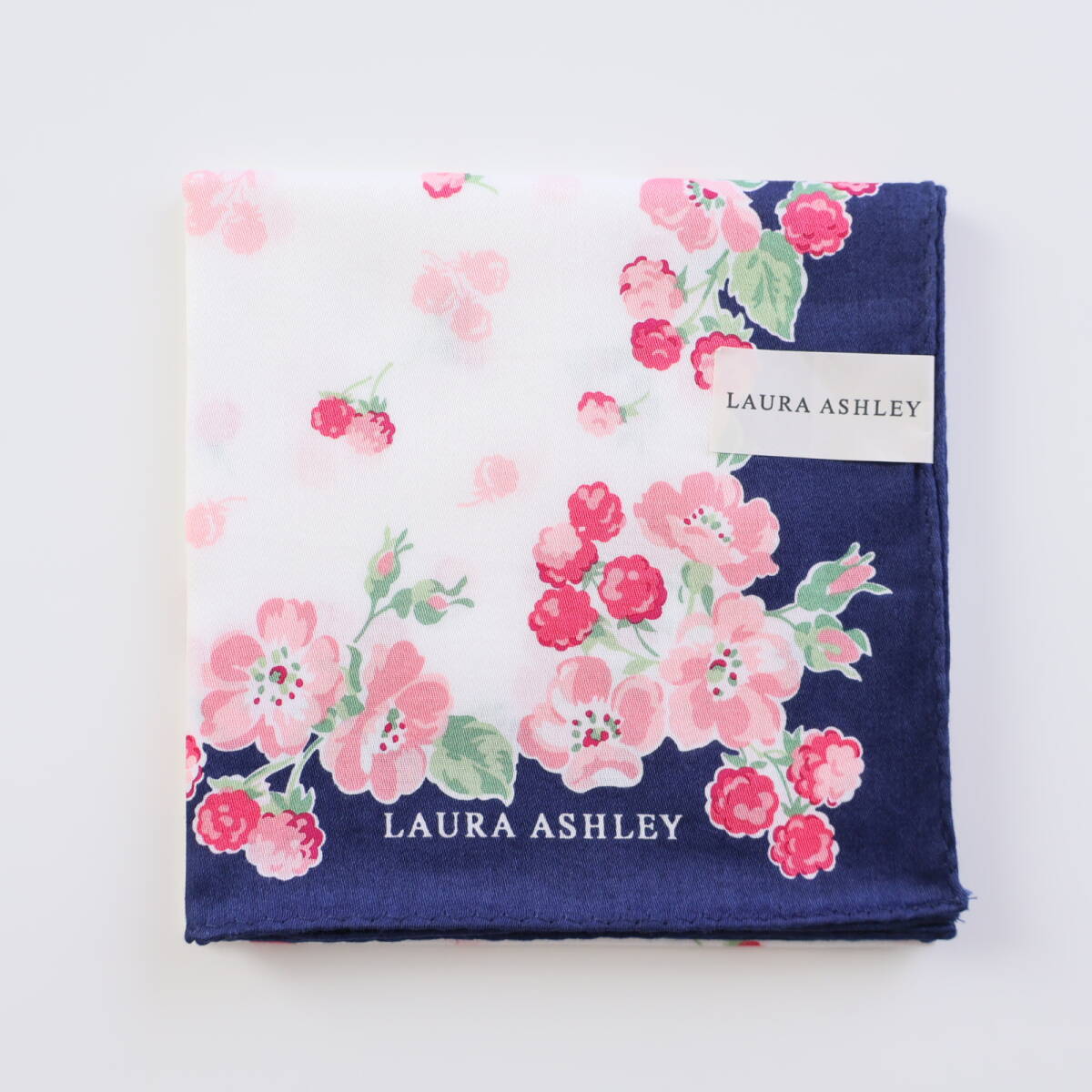 ■未使用 LAURA ASHLEY ローラアシュレイ 大判 ハンカチ■拍卖