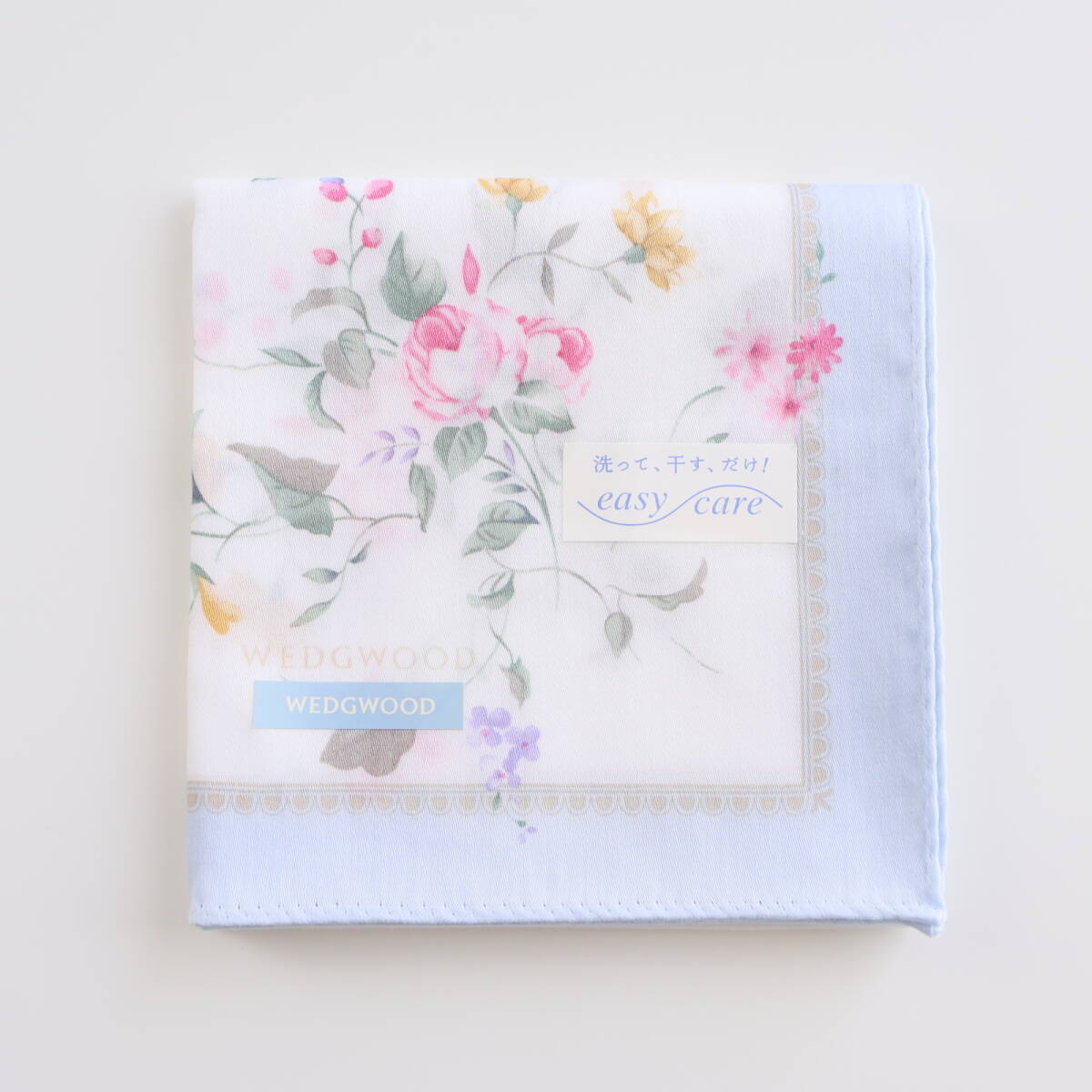 ■未使用 WEDGWOOD ウェッジウッド ハンカチ 花柄■拍卖