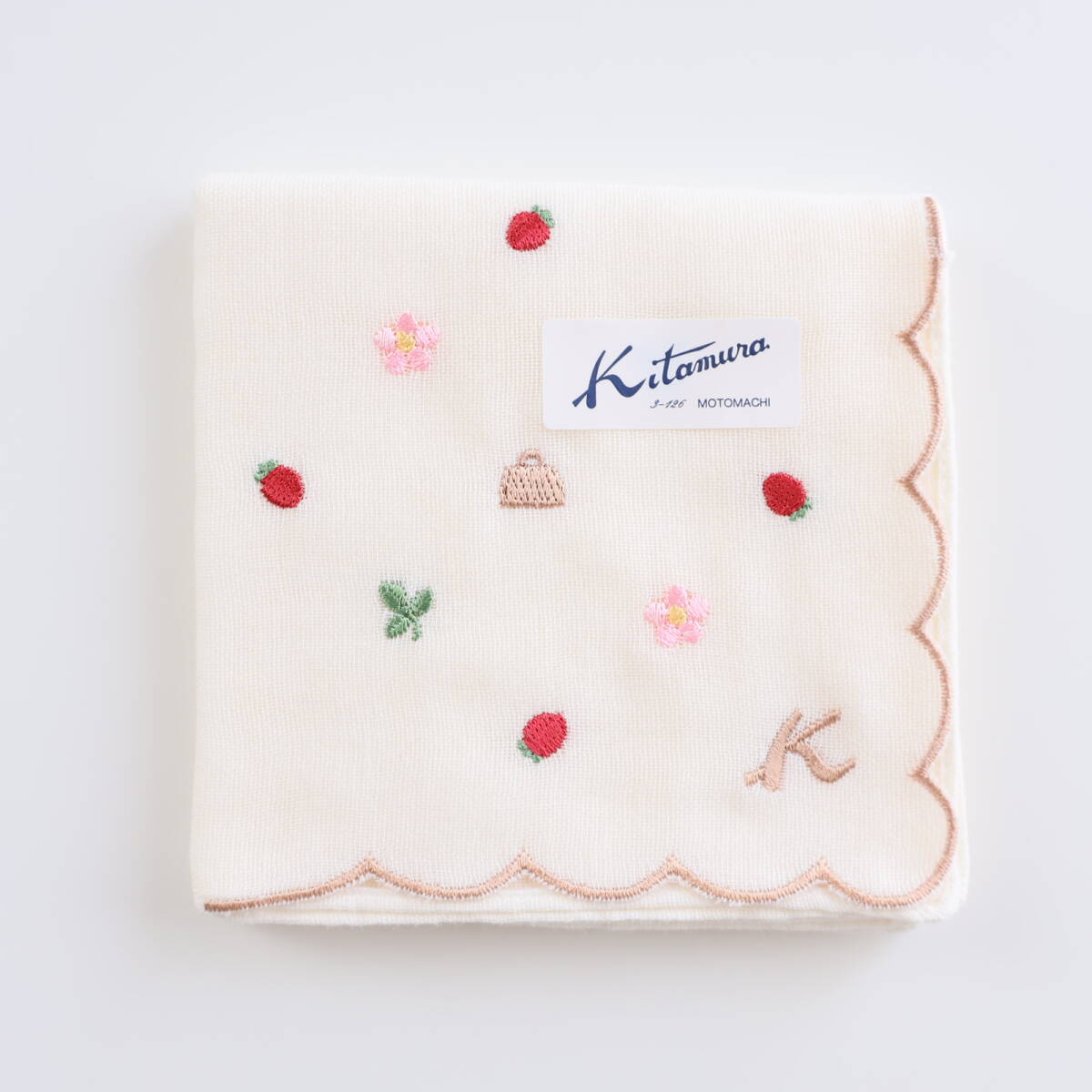 ■未使用 Kitamura キタムラ ハンカチ ガーゼ素材■拍卖