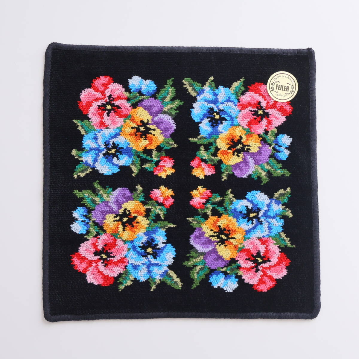 ■未使用 FEILER フェイラー ハンカチ パンジー ウォッシュタオル■拍卖