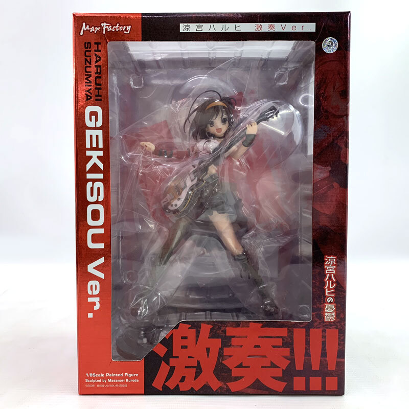 《未開封》マックスファクトリー 1/8 涼宮ハルヒ 激奏Ver. 涼宮ハルヒの憂鬱《フィギュア・山城店》◆O7454拍卖