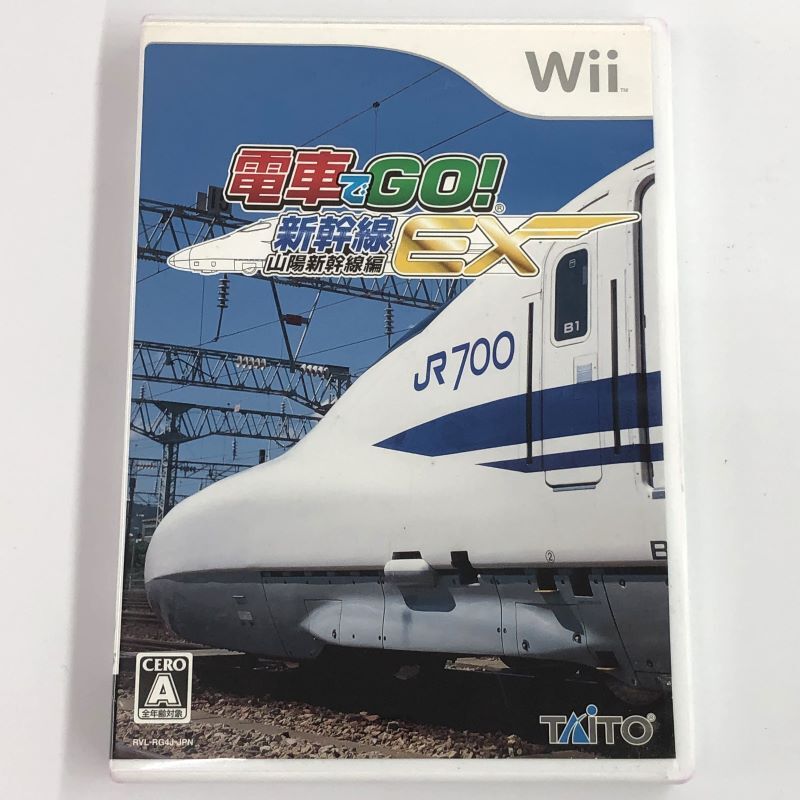 《ジャンク扱い》電車でGO!新幹線EX 山陽新幹線編 動作確認済み/Wii/TAITO店頭/他モール併売《ゲーム・山城店》A3882拍卖
