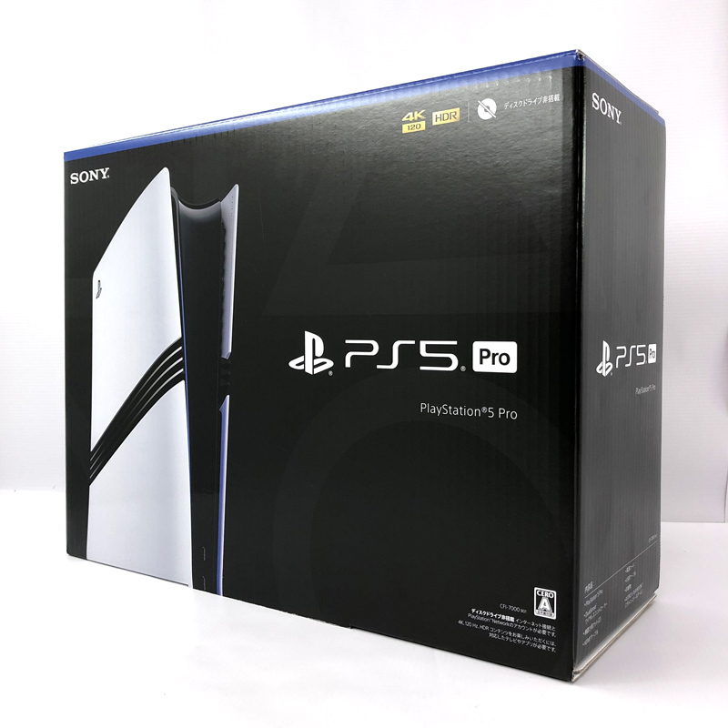 《未使用》プレイステーション5プロ CFI-7000B PS5PRO/PlayStation5/プレステ5/店頭/他モール併売《ゲーム・山城店》R1209拍卖
