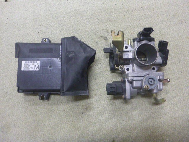 ワゴンR MC22S スロットルボディ&コンピューター @14593拍卖