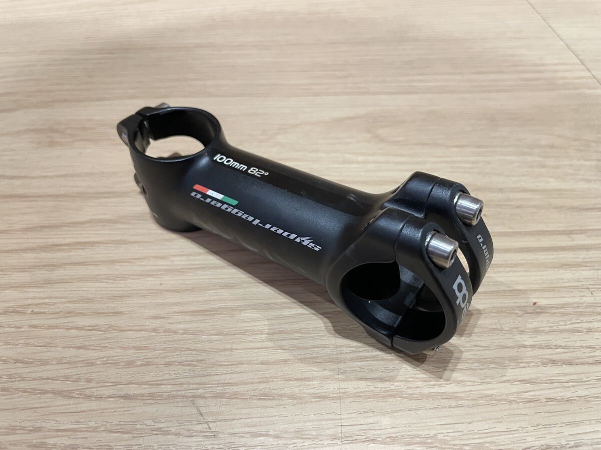 ■USED■DEDA デダ SUPERLEGGERO スーパーレジェロ Φ31.7 100mm 82° アルミ ステム ロードバイク 自転車 パーツ P3356拍卖
