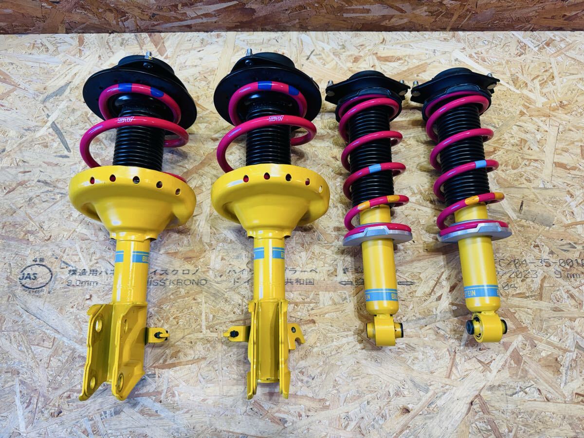 ◆新車外し◆SUBARU スバル VAB WRX STi ビルシュタイン + STi サスペンションキット サスキット アブソーバー VAG VM4 VMG レヴォーグ拍卖