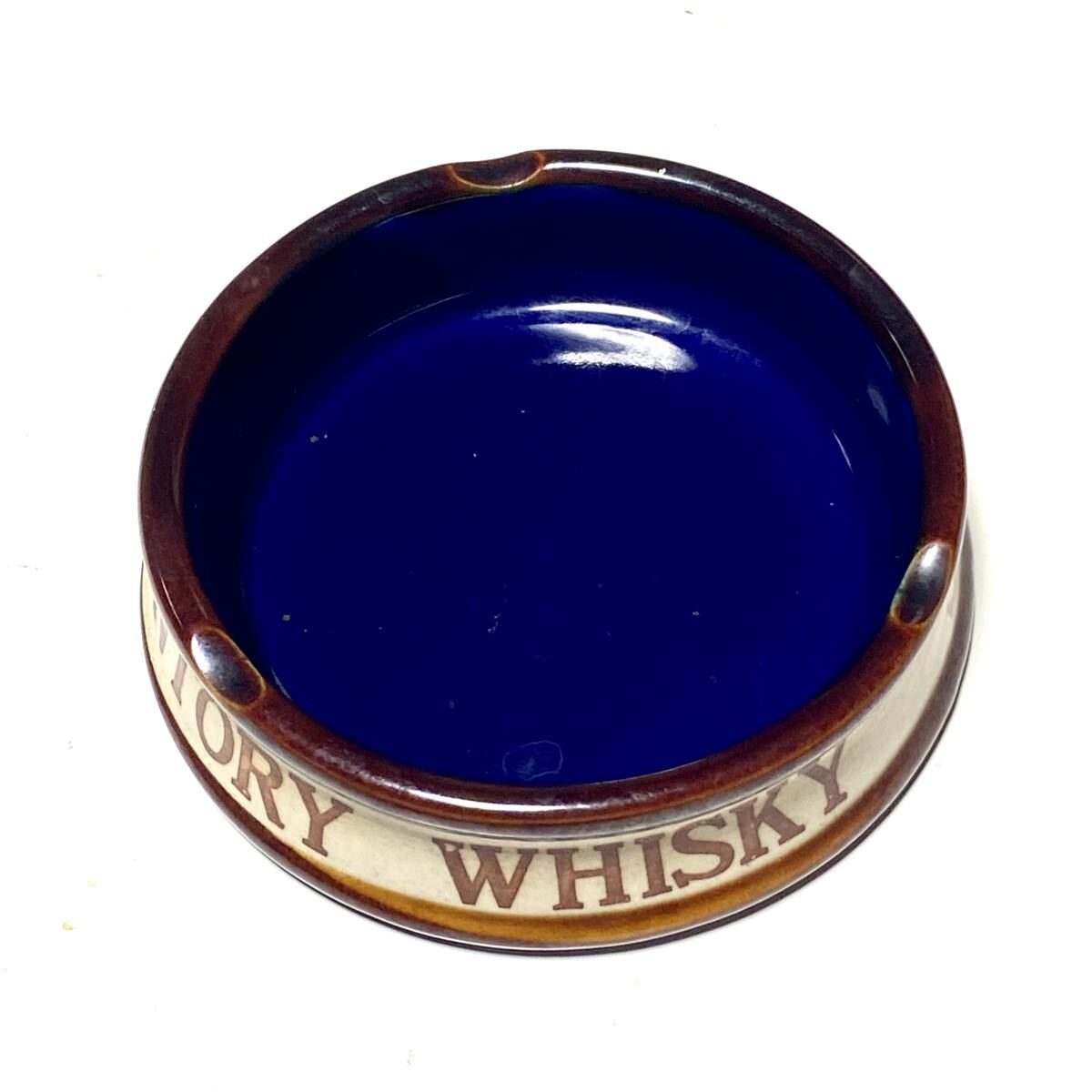 【昭和レトロ】Suntory Whisky 陶器製灰皿 KF ノベルティ拍卖