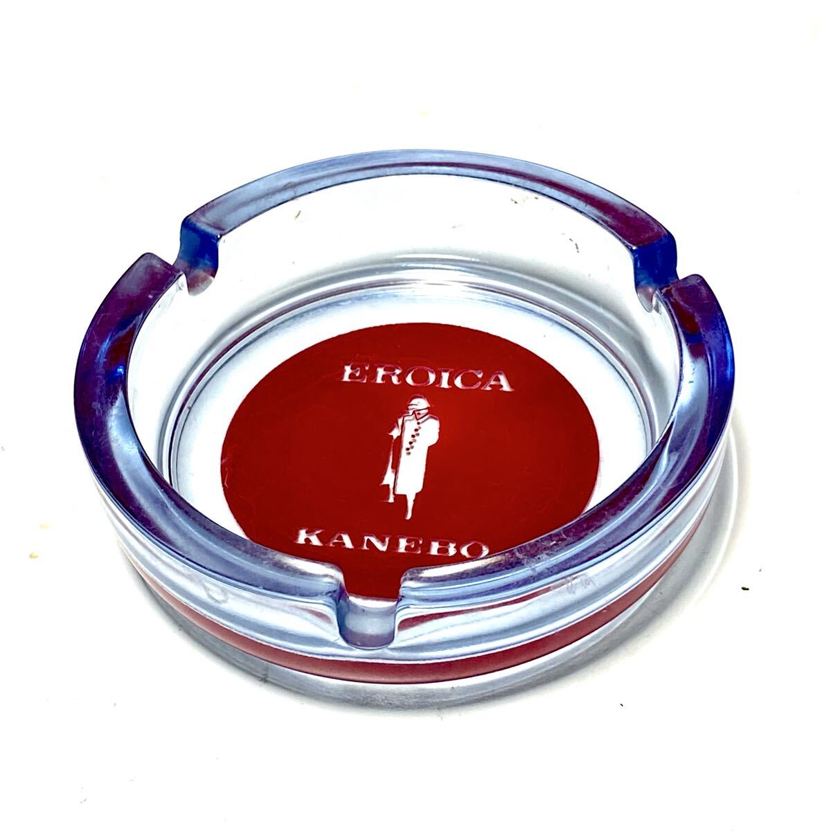 【昭和レトロ】カネボウ EROICA(エロイカ) ガラス製灰皿 KF ノベルティ拍卖