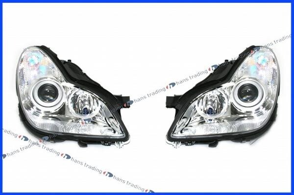 ※要在庫確認 ベンツ HELLA製 W219 CLSクラス 左右バイキセノンヘッドライト 左右セット ヘラ製 CLS350 CLS500 CLS550 CLS55 CLS63拍卖