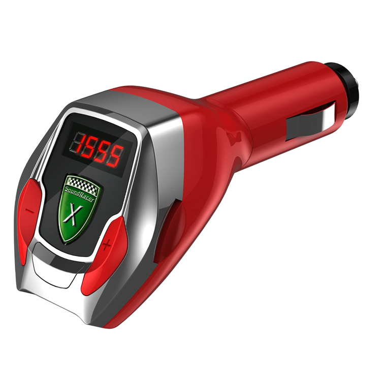 【愛車でフェラーリのサウンドが楽しめるガジェット】 SoundRacer X / 7種のエンジンサウンド サウンドレーサーX USB出力ポート付拍卖