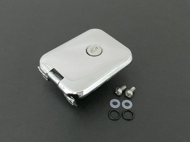 メッキタンクキャップ キーフリータイプ 当時仕様 Z400FX Z400J Z550FX Z750FX-1型 Z1000MK2 Z400GP拍卖