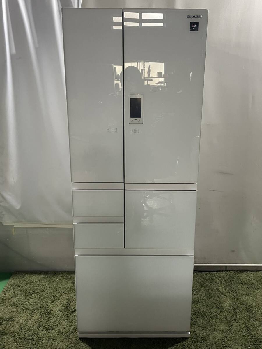 SHARP/シャープ/ノンフロン冷凍冷蔵庫/6ドア/502L/フレンチドア/観音開き/2019年製/SJ-GA50E-W/1019e拍卖
