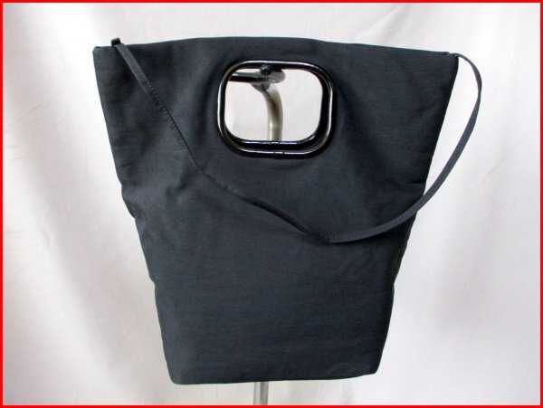 BODY DRESSING/ボディドレッシング◇2way 手提げバッグ BK H36cm拍卖