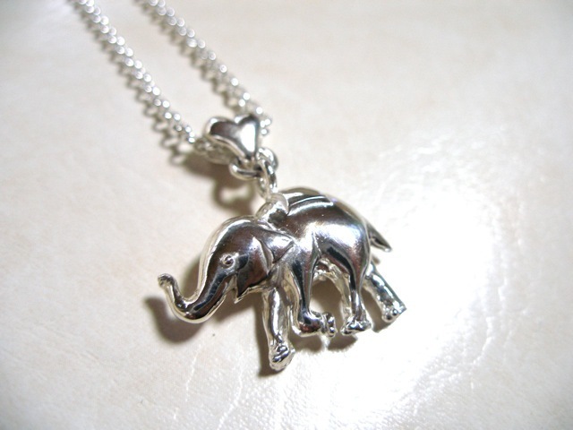 仁尾彫金『ペンダント子象』ハンドメイド17拍卖