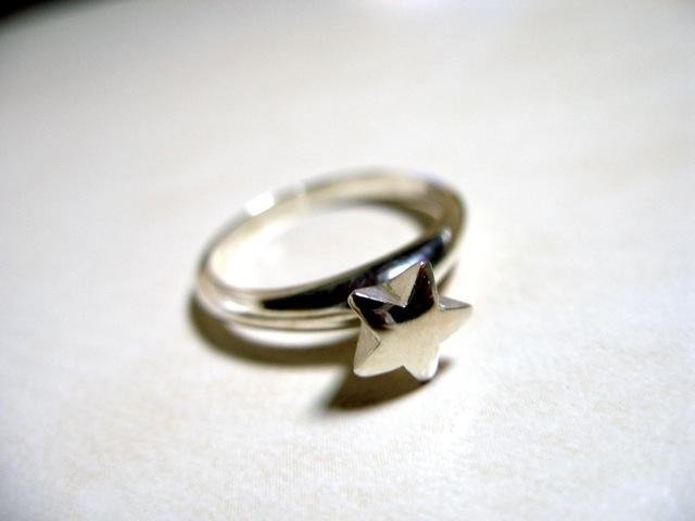 仁尾彫金『プラチナリングスター』ハンドメイド11拍卖