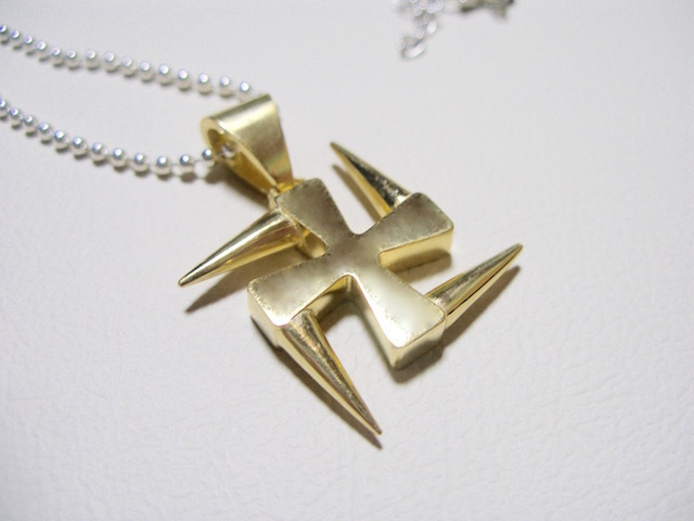 仁尾彫金『ゴールドマッド卍ヘッド』ハンドメイド135b拍卖