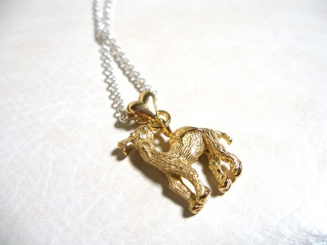 仁尾彫金『ゴールドペンダント子ラクダ』ハンドメイド16拍卖