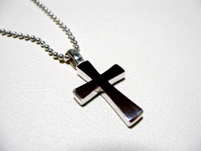 仁尾彫金『フラットプラチナクロス』ハンドメイド90拍卖