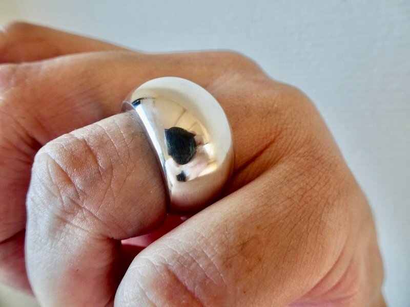 仁尾彫金『甲丸リング』ハンドメイド339拍卖