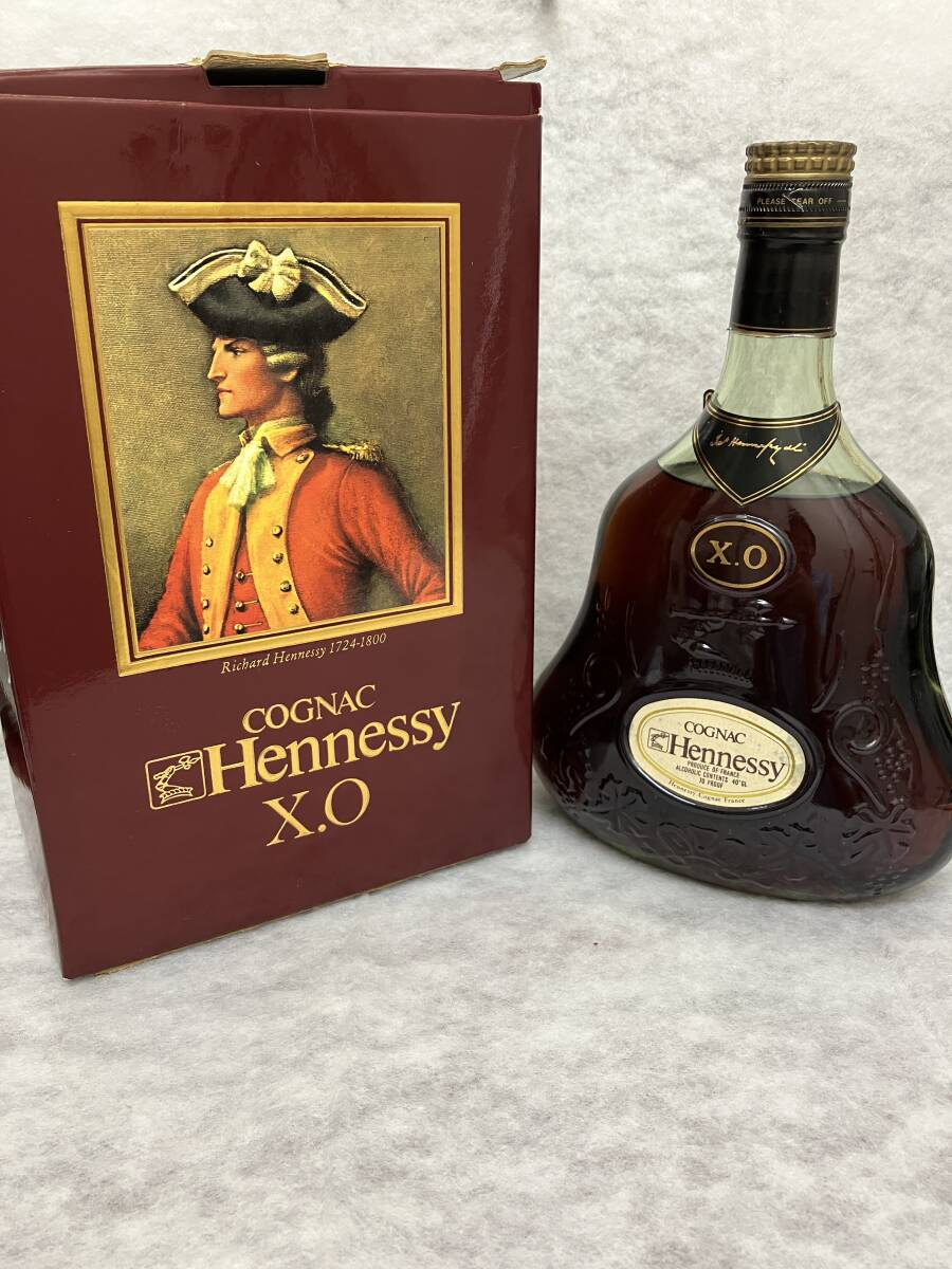 HENNESSY XO ヘネシー XO コニャック ブランデー 700ml 40% 箱入拍卖