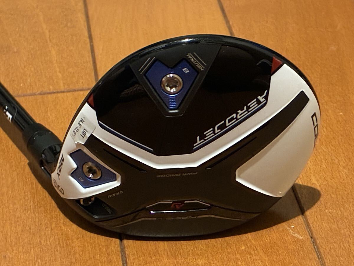 コブラ AEROJET MAX エアロジェット フェアウェイウッド 3W Speeder NX for cobra WHITE FLEX R 超美品拍卖