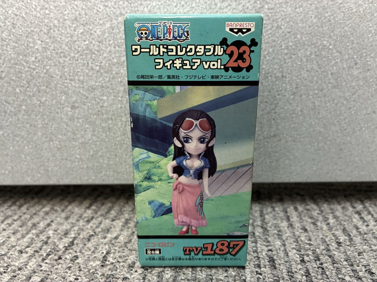 ワンピース ワールドコレクタブルフィギュア vol.23 TV187 ニコ・ロビン拍卖