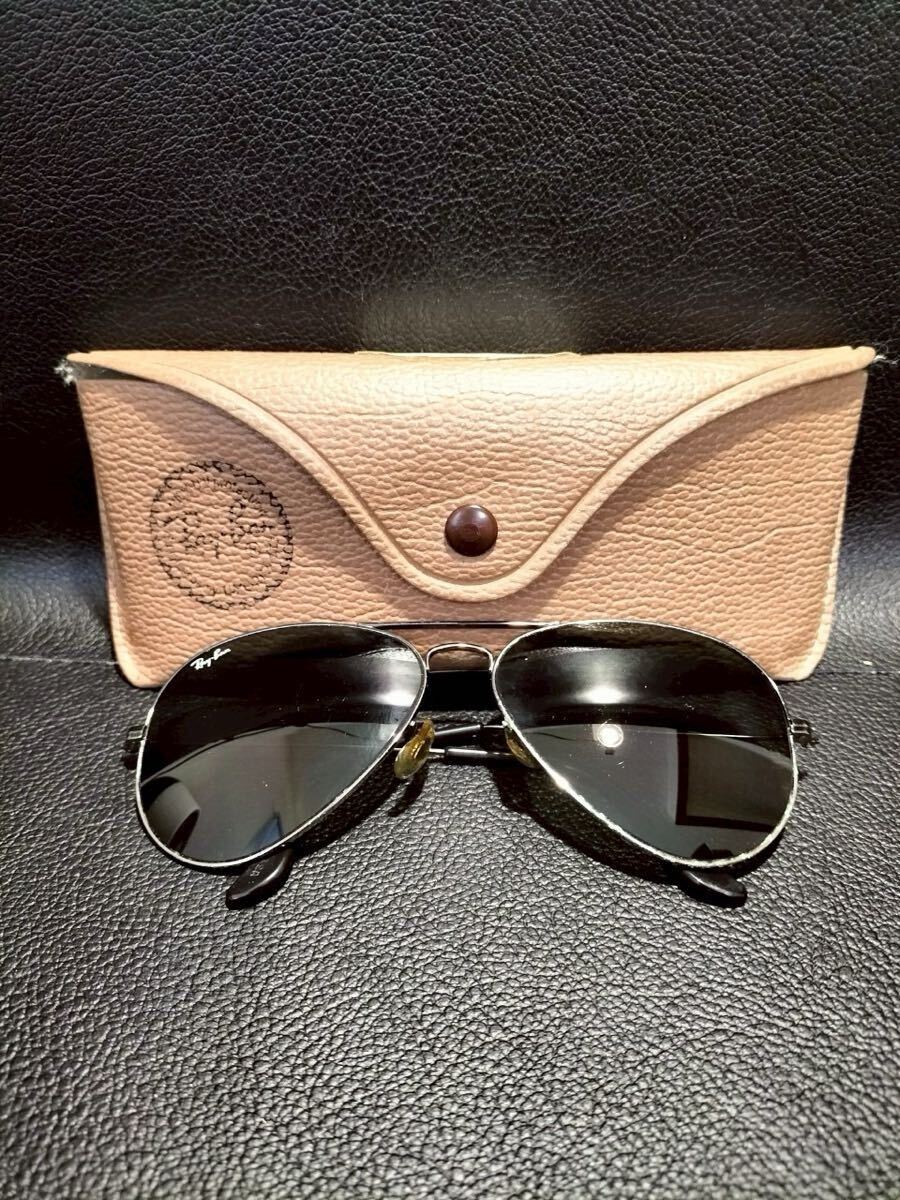 K245 サングラス Ray-Ban レイバン 黒系 W3130 PYB 長期保管品 中古 メガネ 眼鏡 拍卖