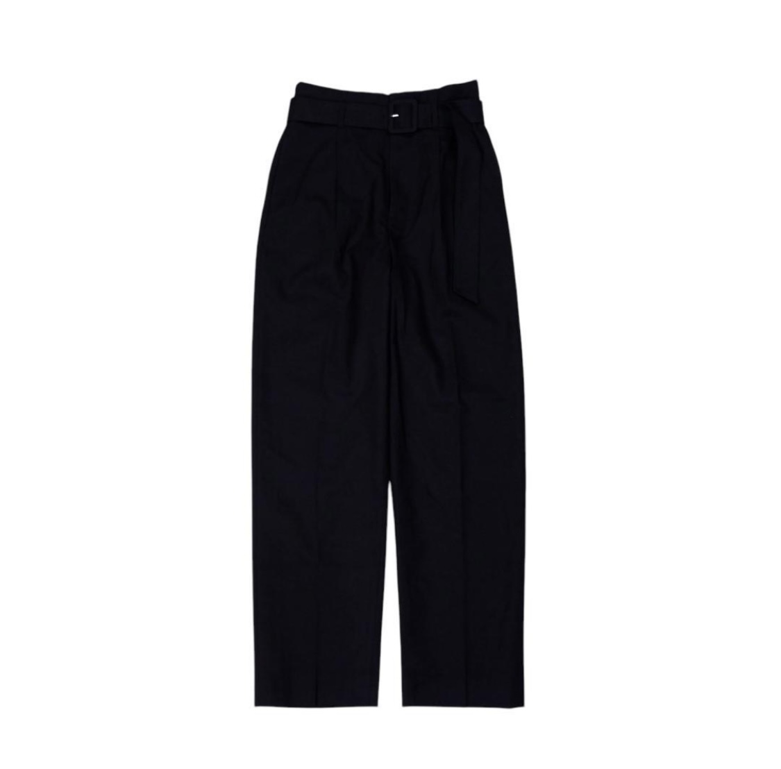 SLOBE IENA【ベルト付きサキソニーテーパードパンツ】拍卖