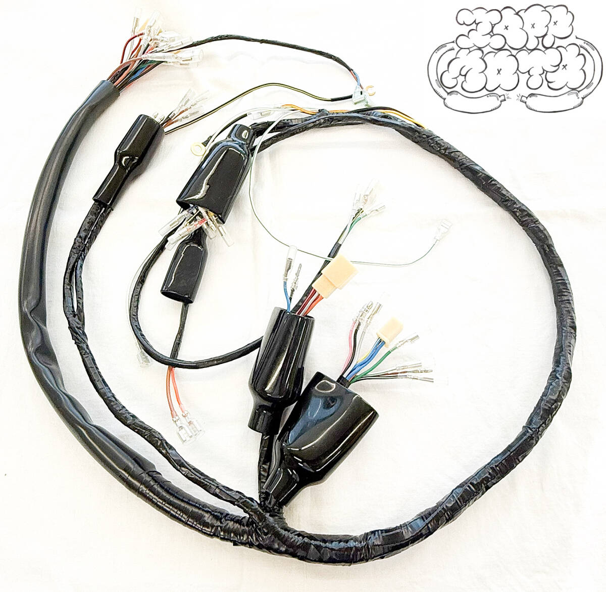 ◆◇新品 リプロ◇◆W3後期 ワイヤーハーネスセット リザーブライティング無し仕様 KAWASAKI カワサキ拍卖